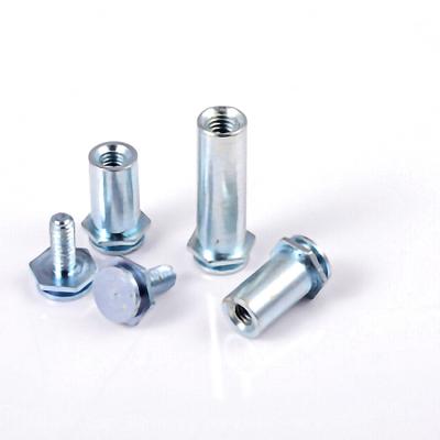 China Industrial Equipment Panel Fastener Self Bending Hex Rivet Stainless Steel Threaded Aluminum Standoff for sale