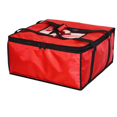 China Wholesale Large Heat Large Capacity Best Quality Insulated Bag For Pizza Delivery for sale