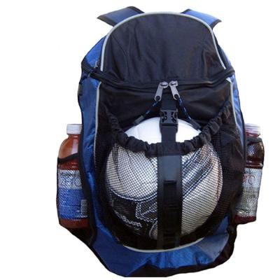 China High Quality Durable New Polyester Basketball Soccer Backpack Ball Bag For Boy for sale