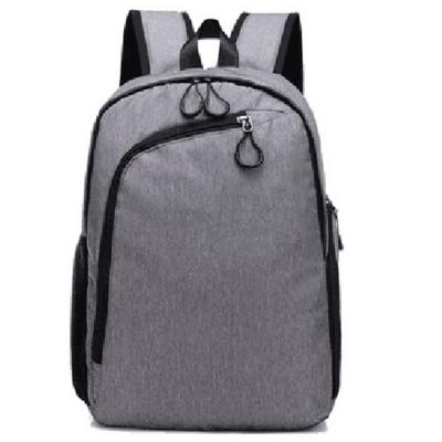 China Light weight with usb charger fabric polyester vintage schoolbag business backpack cationic laptop bag for sale