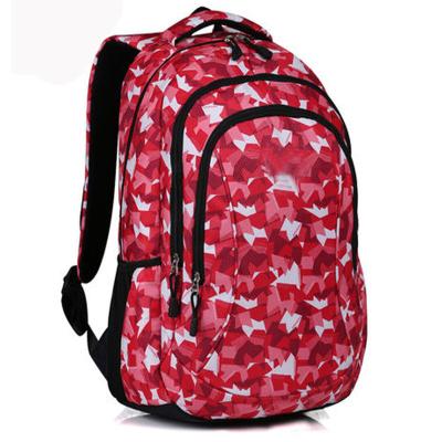 China Stylish Lightweight Full Print 600D Fashion Girls Classic Collage Sports Schoolbag Backpack for sale