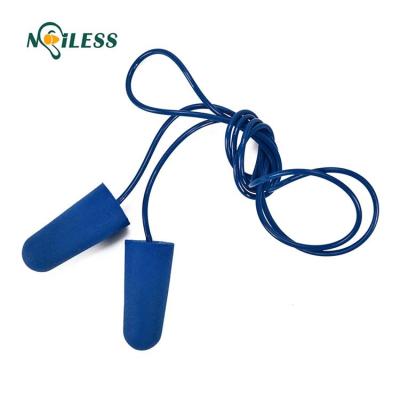 China Metal Detectable Earplugs For Food Industry Soft Foam Ear Plugs With High Quality And Detecting JY035CM for sale