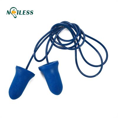 China Air Travel Metal Detection PU Foam Earplugs For Workers Ear Plugs Noise for sale