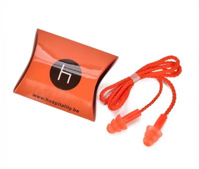 China Reusable TPR Ear Plugs For Sleeping Ear Protect For Shooting Earplugs With Paper Box for sale