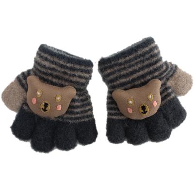 China Soft Age 0-18 Months Children Baby Winter Gloves Velvet Mittens Unisex Thick Warm Glove Accessories for sale