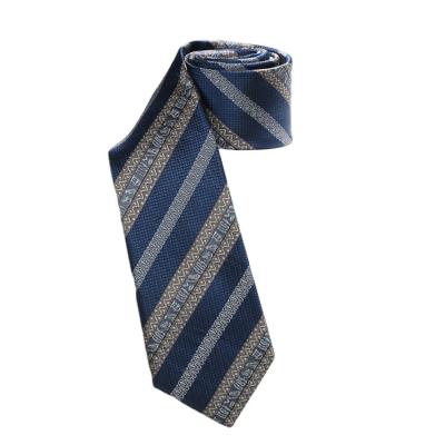 China Custom 100% Silk Necktie Mens Ties Digital Silk Printing Logo Private Label Striped 100% Silk Ties With Gift Box for sale