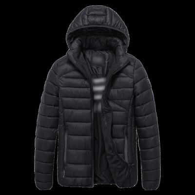 China Men's Waterproof High Quality Jacket Zipper Hooded Coat Hat Winter Parka Men's Detachable Stripper Jacket for sale