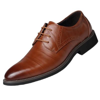 China Disposable OEM Business Casual Men Lace Up Stylish Shoes for sale