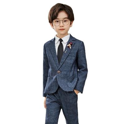 China New Design 2pcs Formal Garment Kids Fashion Spring Autumn Comfortable and Breathable Wedding Suits Boys Children Handsome Suit for sale