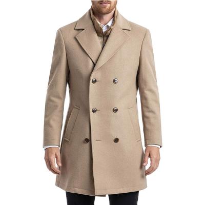 China The classic QUICK-DRY men's double-breasted coat for sale