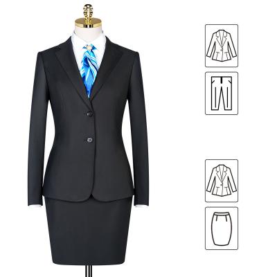 China Anti-wrinkle New Design Women's Suits And Blazer 2022 Manufacturer Customized Direct Fashion Women's Suit for sale