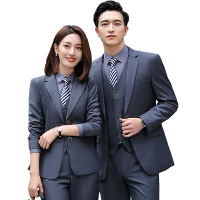 China Anti-pilling Women's Suit Sets Solid Color Business Formal Dress Groom Wedding Women's Dress Suit Pants Best 2PCS for sale