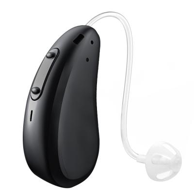 China Open-Fit Digital 4 Channel Mini Rechargeable Hearing Aid Slim Tube For High Frequency Near Invisible Hearing Loss Customizable à venda