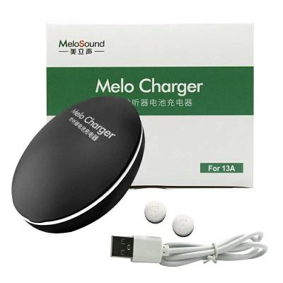 China Hearing aid rechargeable battery charger with 13a rechargeable batteries for sale