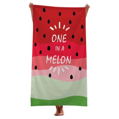 China Wholesale Custom QUICK DRY Microfiber Digital Printing Beach Towel for sale