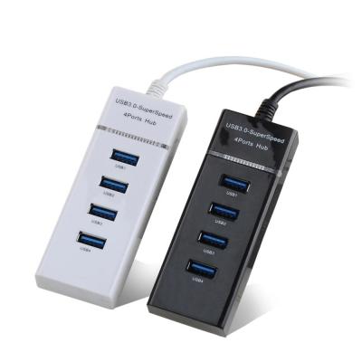 China 4 Ports Wholesale High Speed ​​4 Ports USB HUB Splitter Expansion Multi USB 3.0 HUB For Desktop PC Laptop USB HUB Adapter for sale