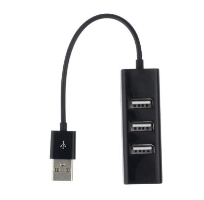 China Wholesale High Quality Factory Price 4-Port USB 2.0 Splitter Hub Adapter Mini Hi-Speed ​​4 Ports Hi-Speed ​​USB 4 HUB 4port For PC Computer Laptop for sale