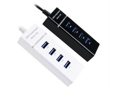 China 4 Ports Wholesale High Speed ​​4 Ports USB HUB Splitter Expansion Multi USB 3.0 HUB For Desktop PC Laptop USB HUB Adapter for sale