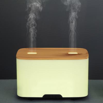 China New Arrival Household Aroma Diffuser Ultrasonic Oil Diffuser Essential Home Double Spout Humidifier for sale