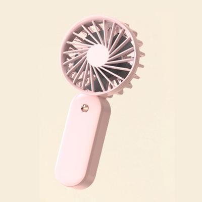 China Small USB Hotel Electric Indoor Outdoor Hand Held Mini Cool Battery Rechargeable Fan Manufacturer for sale