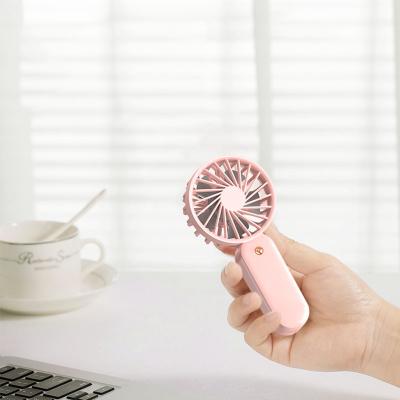 China Cute in new custom wholesale usb pocket desktop battery rechargeable handheld portable mini fan for sale