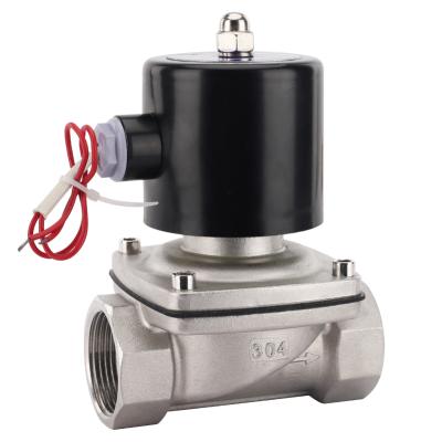 China General Stainless Steel 2WB Water Normally Closed Solenoid Valve 1 1 4in AC110V | 220V/DC24V | 12V for sale