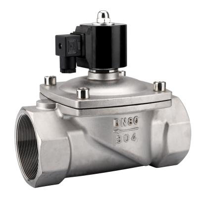 China General ZSB 3in Stainless Steel Outdoor Waterproof Solenoid Valve AC110V~220V DC12~24V for sale