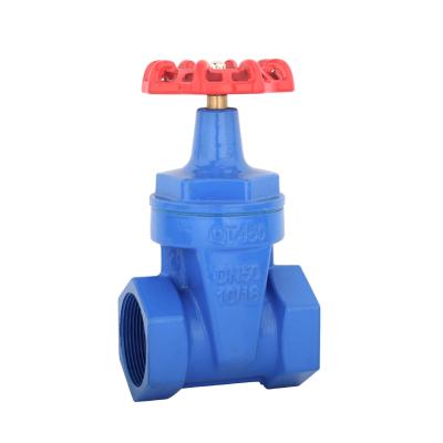 China Industry Z15X-16Q DN15-DN100 household thread valve manual water pipe soft sealing gate valve for sale