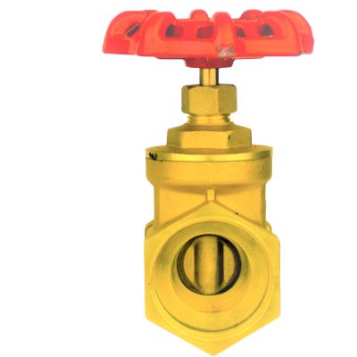 China DN40 General Household Water Pipe Manual Switch 11/2in Brass Gate Valve for sale