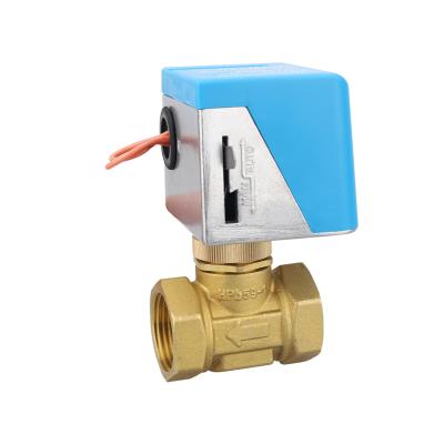 China General Two Way Central Air Conditioning Valve Fan Coil Electric Water Heating System Ball Valve VA7010-8503 for sale