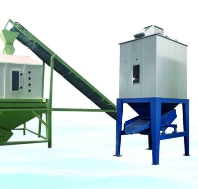 Cina Applicazione industriale Pellet Cooler con controllo PLC 25-30C Temperatura dell'aria di raffreddamento in vendita