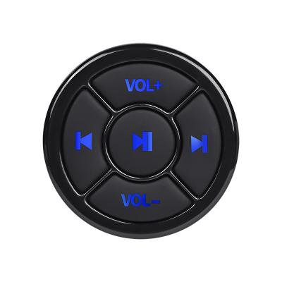 China Bluetooth Smart Steering Wheel Radio Button Remote Control Controller Smart MP3 Music Camera For Phone for sale