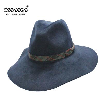 China HIGH QUALITY COMMON Felted Hat Women's Wide Brim Ball Hats Winter Felt Hat Women's Wide Brim Ball Hats For Men for sale