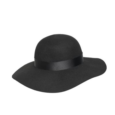 China Wholesale JOINT Fashion Wool Felt Women Wide Brim Hat for sale