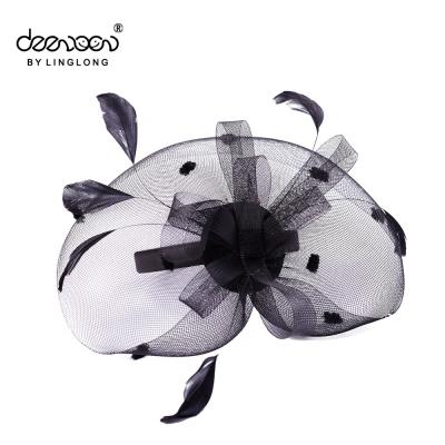 China Wholesale sinamay hair fascinator image china hat floral plain for sale