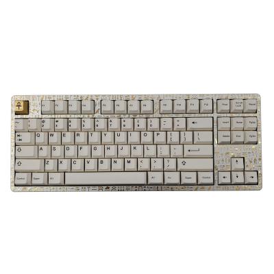 China Aluminum Custom Keypad Pas De Deux Anodizing High 80% Light Weight Keyboard Custom Keys for sale