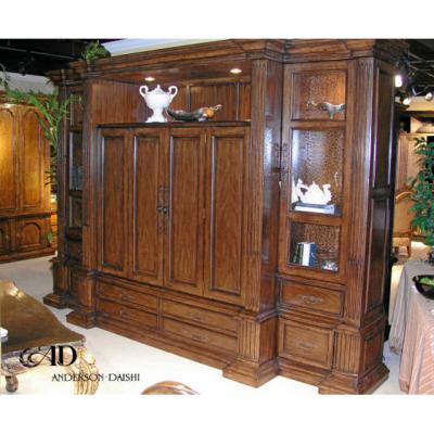 China Luxury Top Quality Design Expandable Widely Used Wooden Desk TV Unit Cabinet for sale