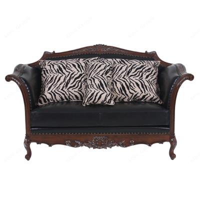 China All Solid Wood Frame Back Brown Furniture Set Chair Sofas + Various Microfiber Factory Sale Fabric For Home Luxury for sale