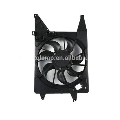 China 8200765566/6001548527 plastic RADIATOR COOLING assembly FOR DACIA/RENAULT LOGAN 2010- for sale