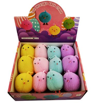 China Funny Anxiety Relife Toy New Style Popular Mini Yellow Chicks Flashing Led Stress Relief Toys for sale