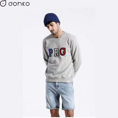 China 2022 Anti-wrinkle 100 weight high quality mid cotton custom hoodie 360gsm printed logo men's hoodie for sale