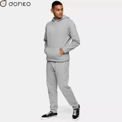 China Anti-wrinkle custom blend tracksuit stringless hoodie and pants oem design and logo for tracksuit for sale