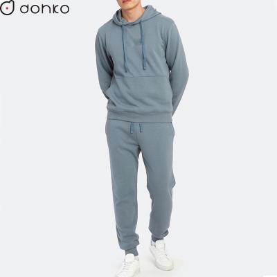 China 320 GSM Tracksuit Anti-wrinkle French Terry Hoodie Custom With Pants OEM Tracksuit for sale