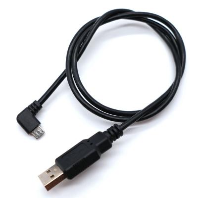 China MP3/MP4 Player Custom Make Mobile Phone Charging Cable Right Angle Micro USB Data Transmission Cable For Phone for sale