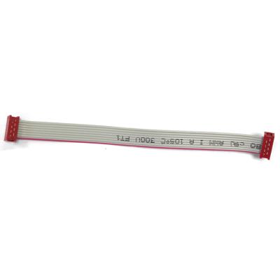 China Home Appliance IDC 2.54mm Male To Female Connector Flat Wires Ribbon Cable For Computers for sale