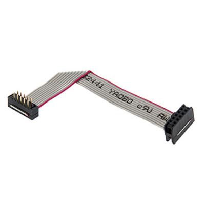 China Gray 10pin COMPUTER Ribbon Cable With Red Edge Custom Flat Ribbon Cable for sale