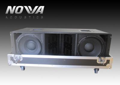 China Double 12 Inch  Line Array Speakers , Three Way Stage Sound Equipment for sale