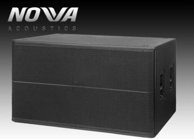 China Se doblan los Presidentes profesionales de DJ de 18 pulgadas con 2pcs del subwoofer del poder 800Watt para el acontecimiento y la etapa, equipo de sonido de la etapa en venta