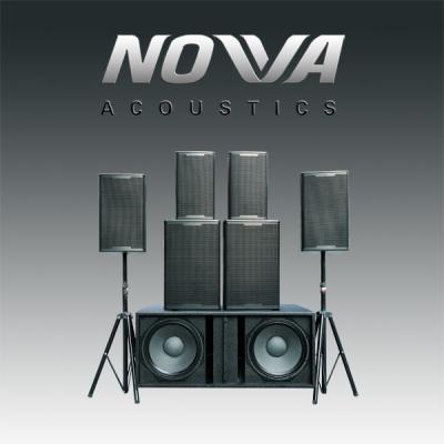 China High Power 15 Inch Full Range PA Speakers Lightweight For KTV Sound Reinforcement for sale