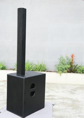 China Black PA Sound Line Array Speaker , Active Subwoofer Speaker 3 Inches for sale